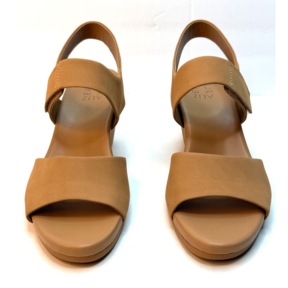 Naturalizer Shoes - Naturalizer Women's Imani Open Round Toe Wedge Sandals Cookie Dough 9M NWT/BOX